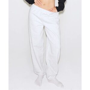 KHY Drop 003 Fleece Jogger in Light Heather Grey Size XS